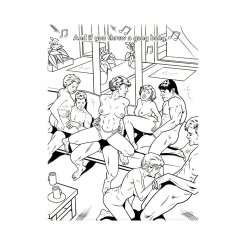 The Golden GILFs Porn Parody Coloring Book